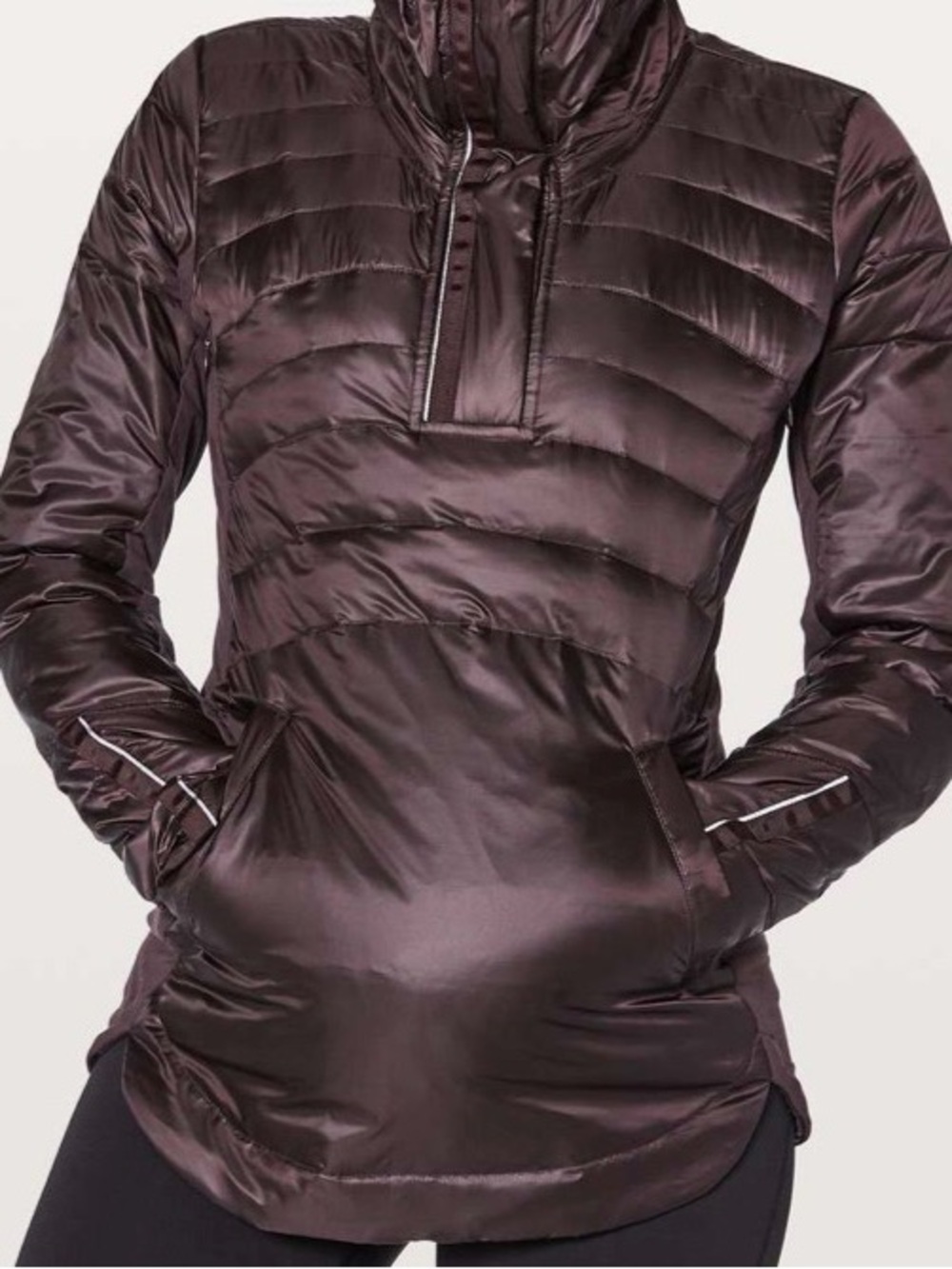 LuluLemon Down for a Run half zip pull over